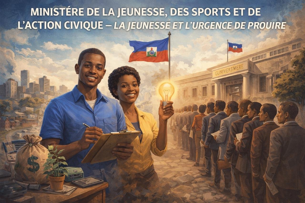 Image principale de l'article MINISTÈRE DE LA JEUNESSE, DES SPORTS ET DE L’ACTION CIVIQUE – LA JEUNESSE ET L’URGENCE DE PRODUIRE