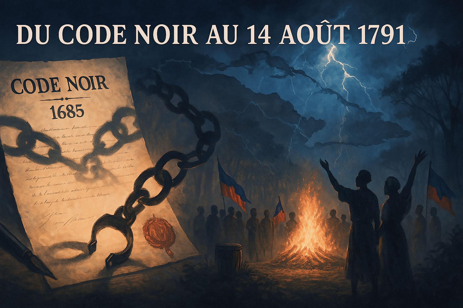 Image principale de l'article DU CODE NOIR AU 14 AOUT 1791