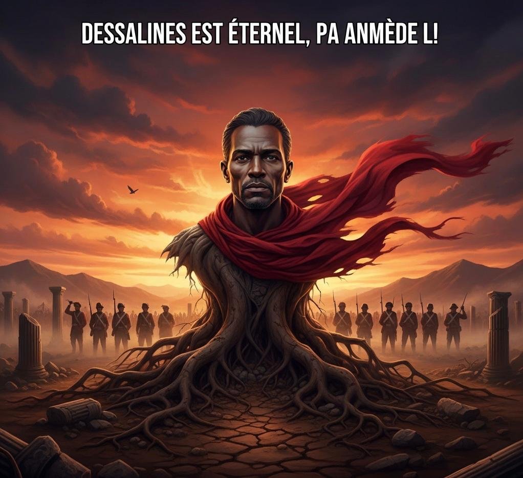 Image principale de l'article DESSALINES EST ÉTERNEL, PA ANMÈDE L ! dans le blog MT1969 de Michelson Thomas